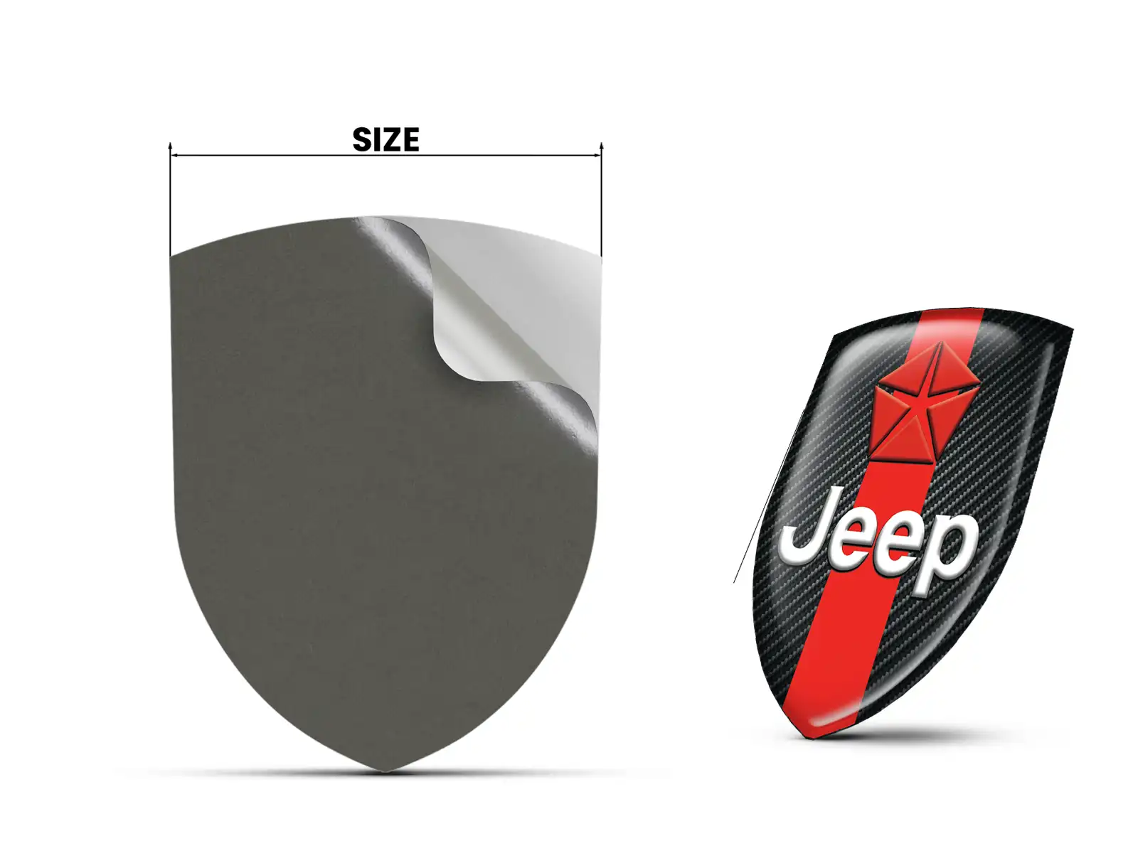 Jeep Badge Max Durable Stylish Pro Performance Edition
